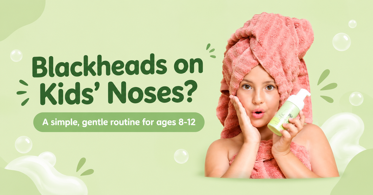 Lav Kids Facial Foaming Cleanser with a gentle foaming wash for kids