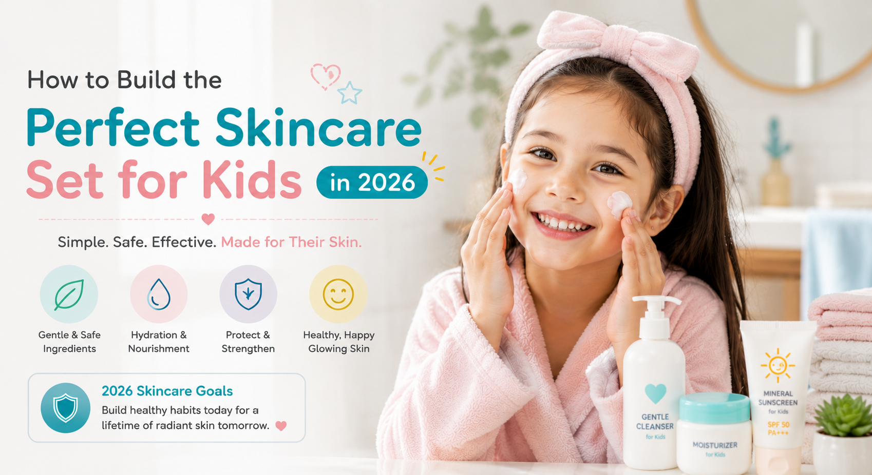 How to Build the Perfect Skincare Set for Kids in 2026