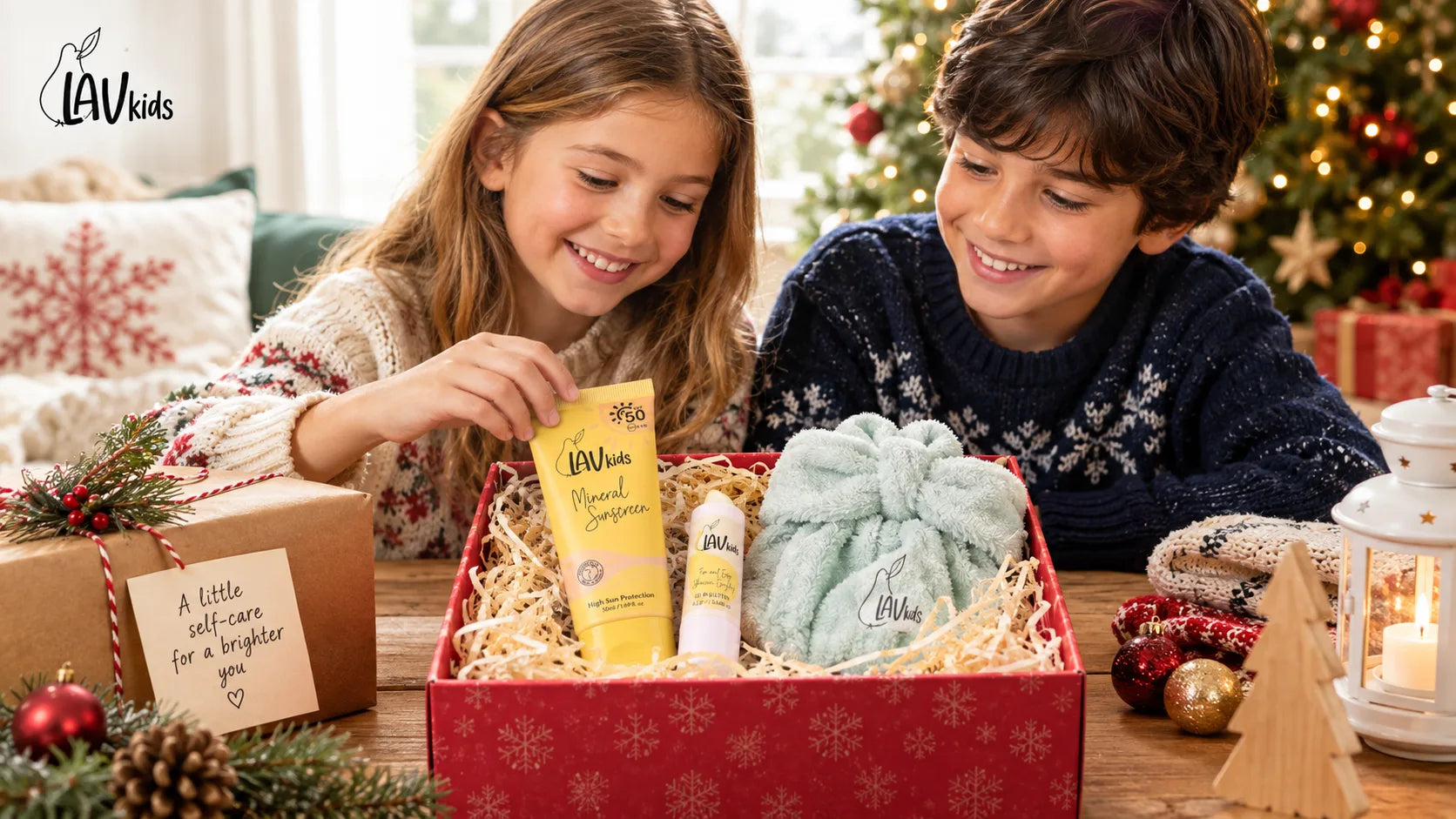 What to Put in a Kids’ Christmas Self-Care Gift Box