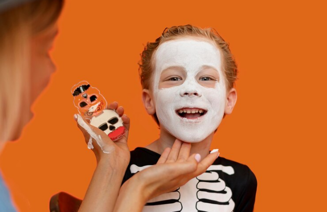 Halloween Skin Care for Kids