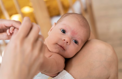 how to get rid of dry skin on baby face