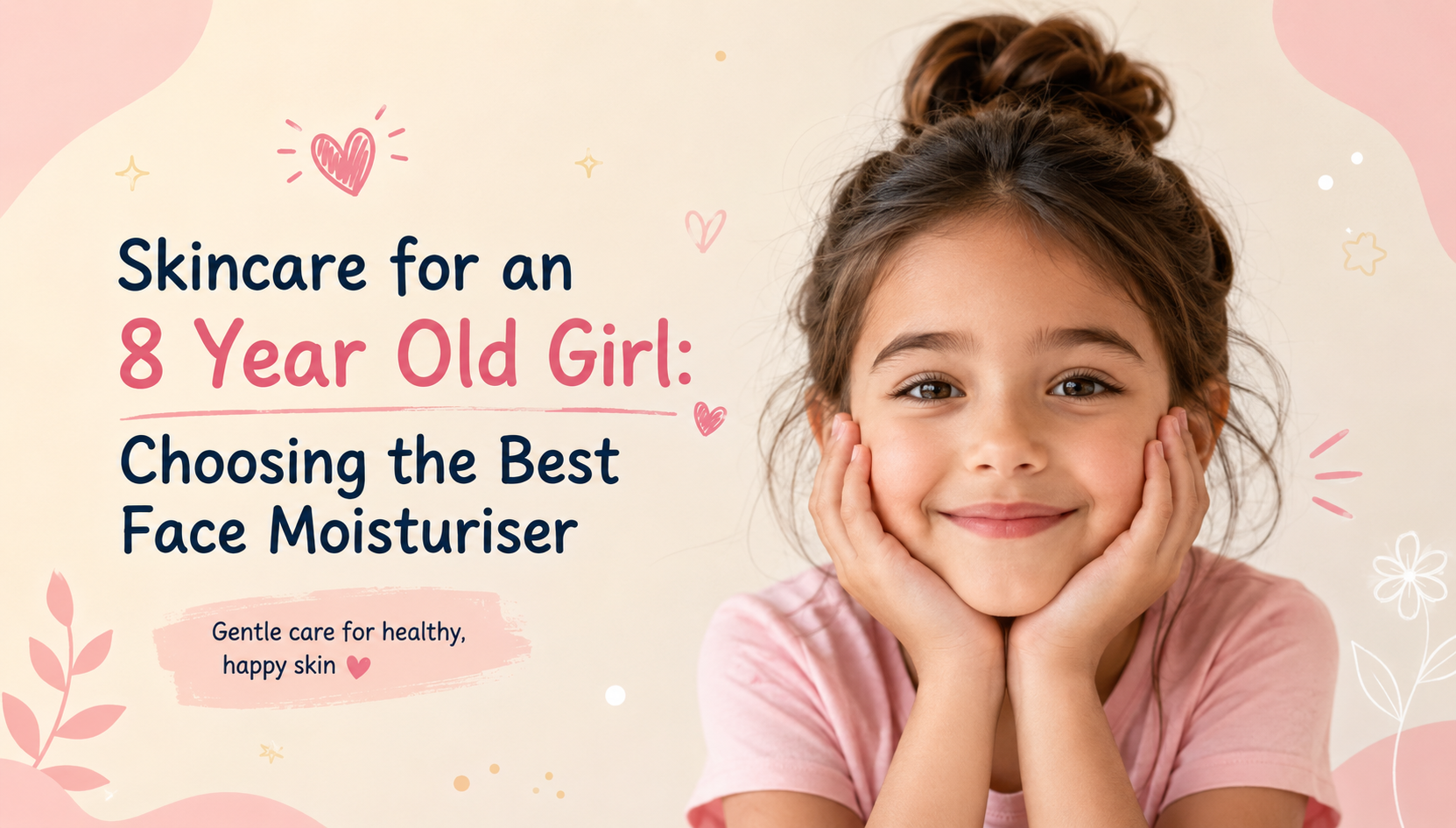 Skincare for an 8 Year Old Girl: Choosing the Best Face Moisturiser