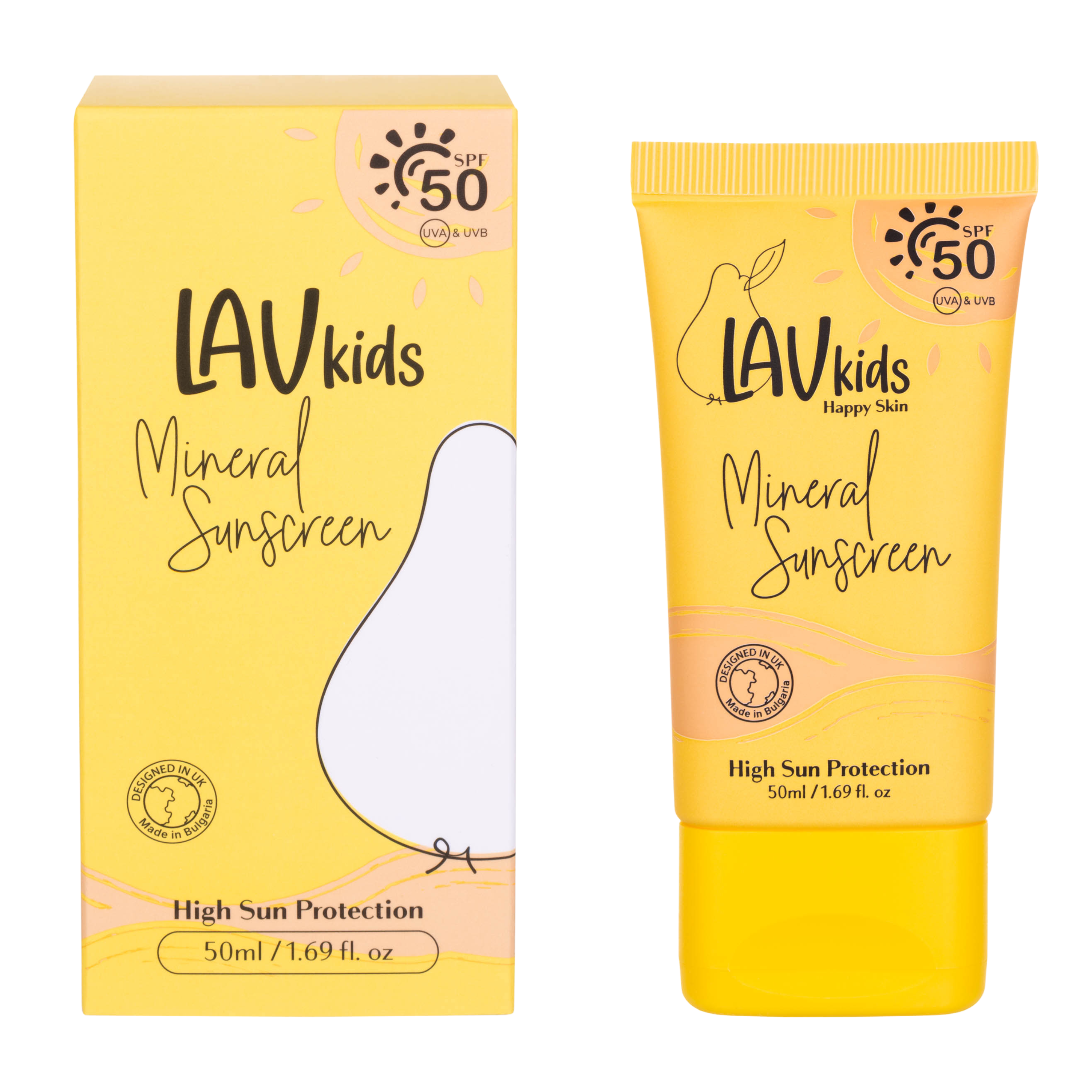 Kids SPF 50 Mineral Sunscreen 50ml