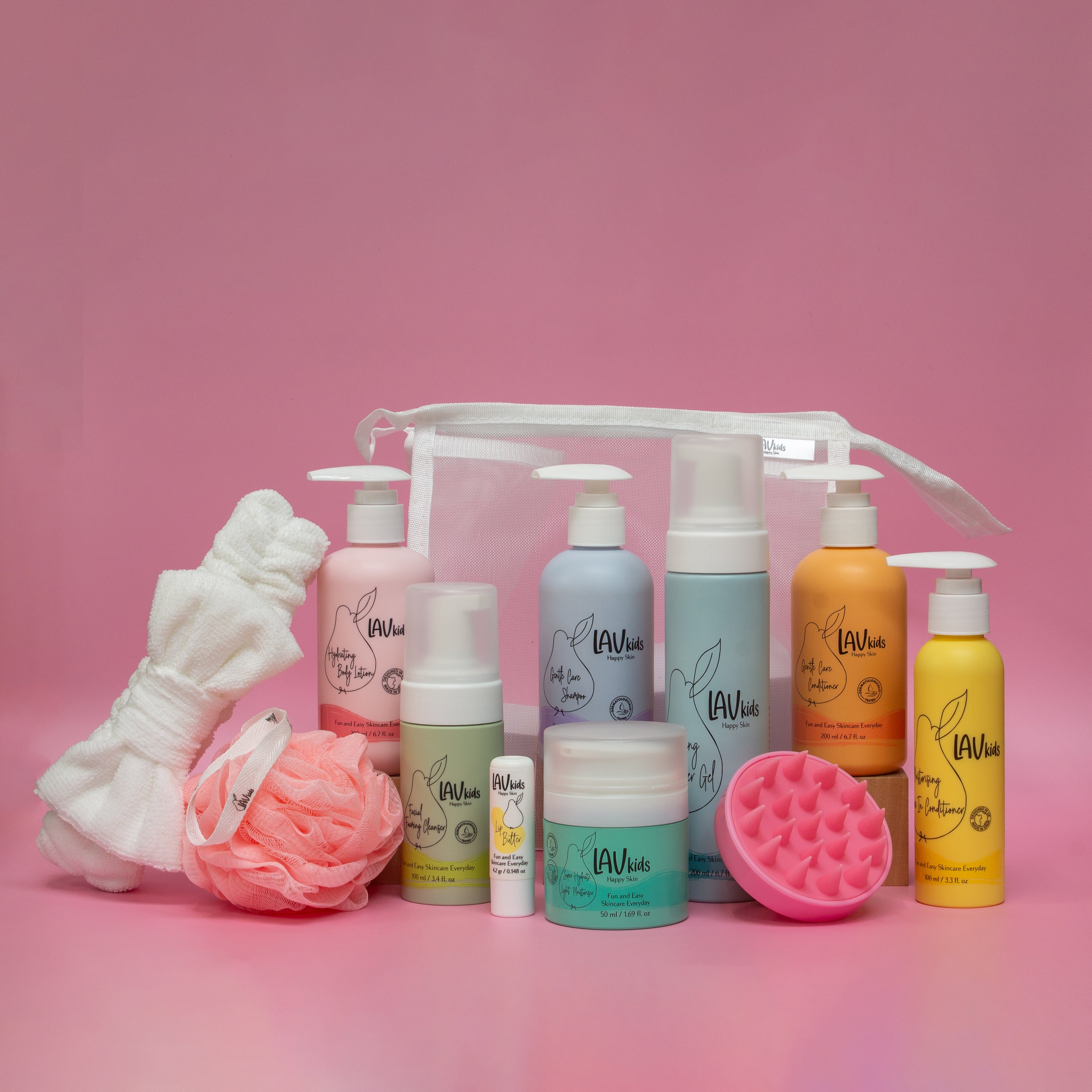 Komplettes Gentle Care Bundle mit Zubehör